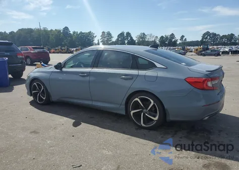 2021 Honda Accord Sport из США, поврежденный, VIN 1HGCV1F35MA075932